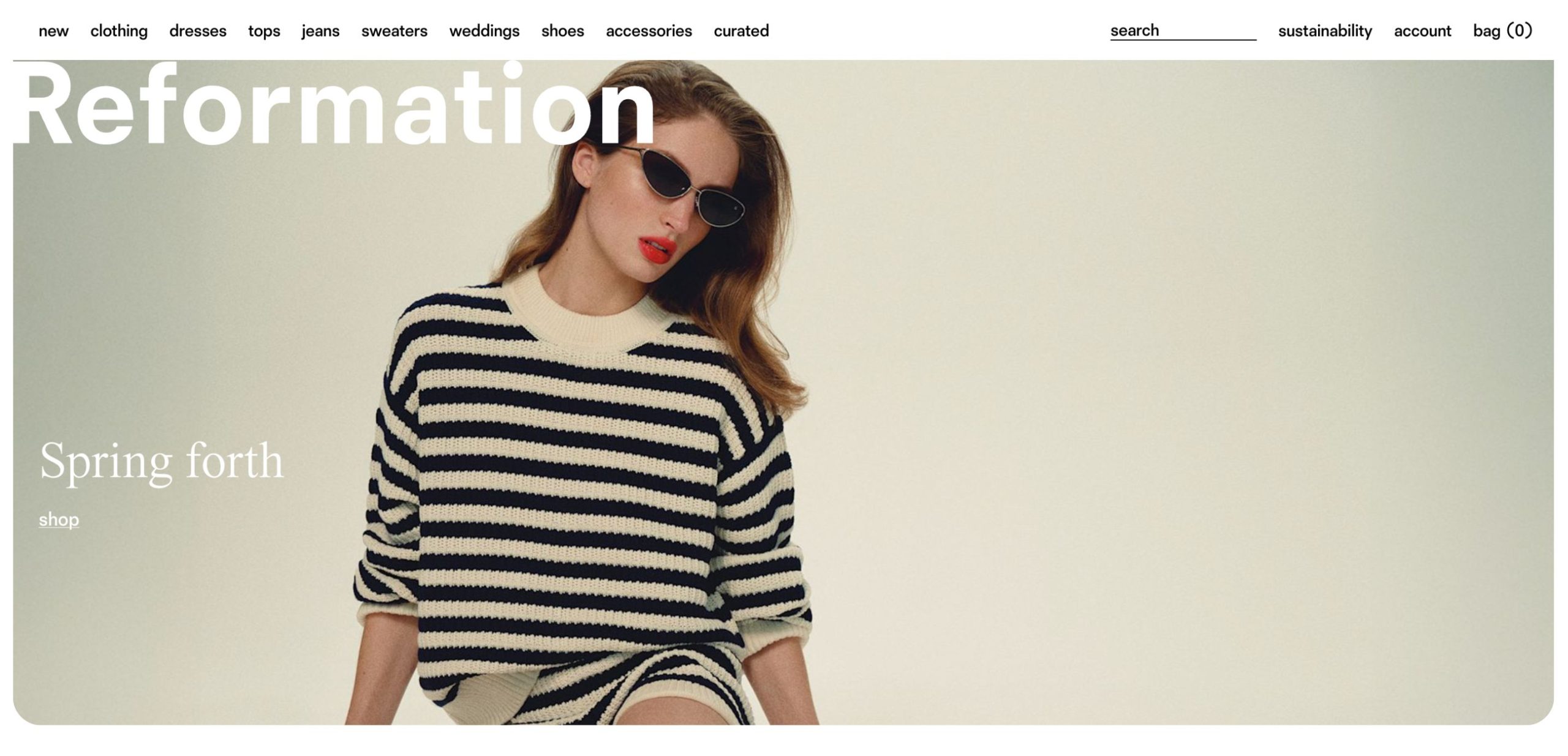 reformation affiliate program on skimlinks 