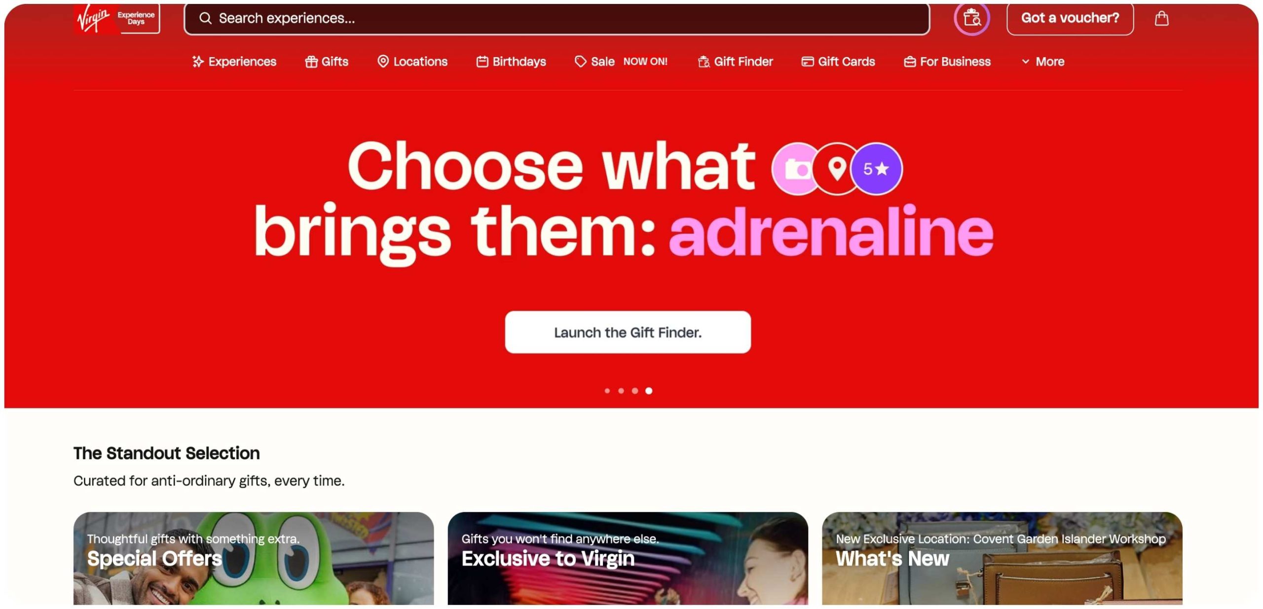 virgin experience days affiliate program on skimlinks